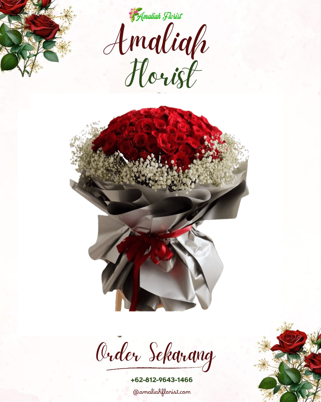 Buket Bunga Telanaipura